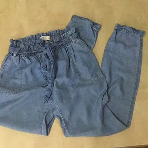 [Rare&Special] A&F Soft Jeans/Jogger with Ribbon